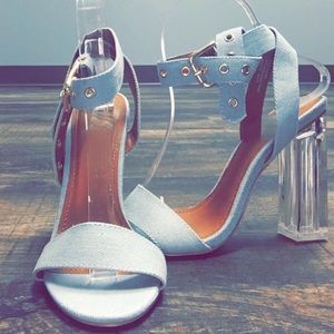 Denim Heels